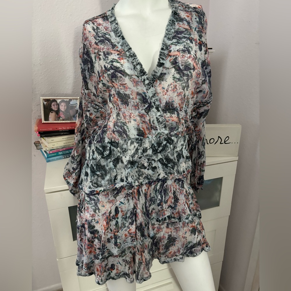 IRO dress long sleeve mini  size 36